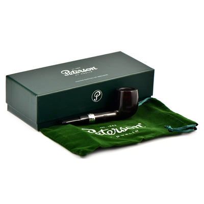 Курительная трубка Peterson Junior Heritage - Silver Mounted Lovat, без фильтра вид 6