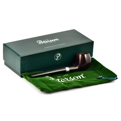 Курительная трубка Peterson Junior Heritage - Silver Mounted Canted Apple, без фильтра вид 7