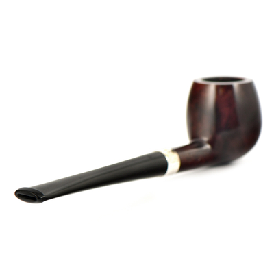 Курительная трубка Peterson Junior Heritage - Silver Mounted Canted Apple, без фильтра вид 3