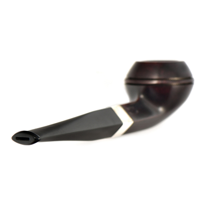 Курительная трубка Peterson Junior Heritage - Silver Mounted Straight Buldog, без фильтра вид 5
