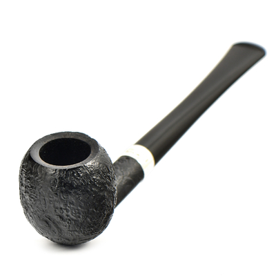 Курительная трубка Peterson - Junior - SandBlast - Silver Mounted - Acorn, без фильтра вид 5