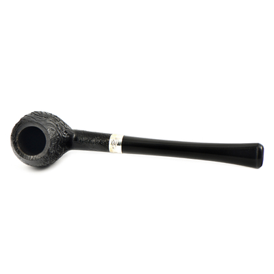 Курительная трубка Peterson Junior SandBlast - Silver Mounted Acorn, без фильтра вид 3
