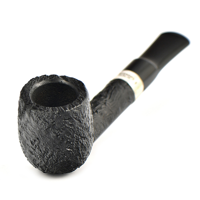 Курительная трубка Peterson Junior SandBlast - Silver Mounted Lovat, без фильтра вид 6