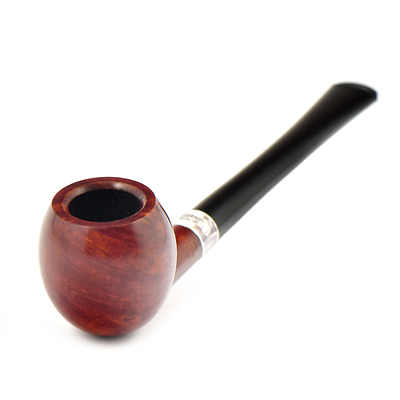 Курительная трубка Peterson Junior Terracotta - Silver Mounted Acorn, без фильтра вид 5