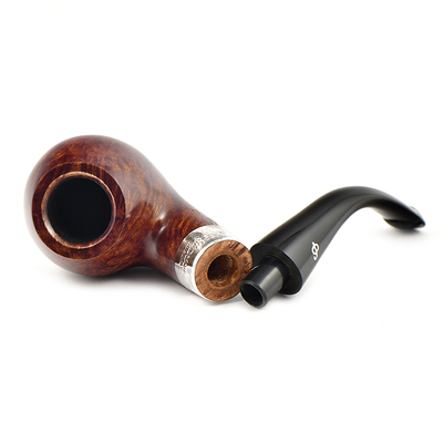 Курительная трубка Peterson Kildare 03 Silver P-Lip, 9 мм вид 6