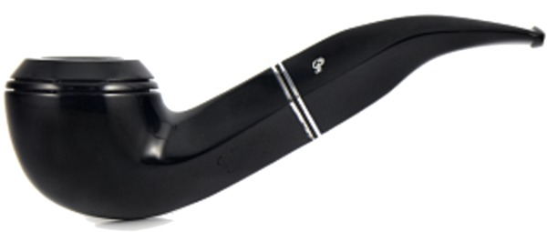 Курительная трубка Peterson Killarney Ebony 80s 9 мм вид 1