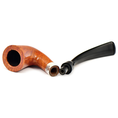 Курительная трубка Peterson Speciality Pipes - Calabash - Natural Silver Mounted, без фильтра вид 4