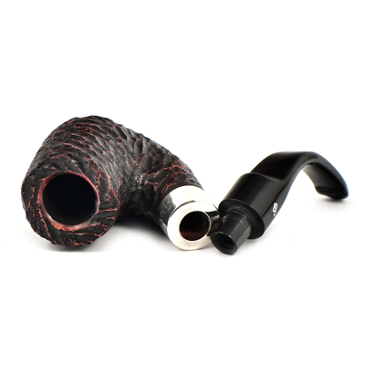 Курительная трубка Peterson Pub pipe Rustic P-Lip, 9 мм вид 6