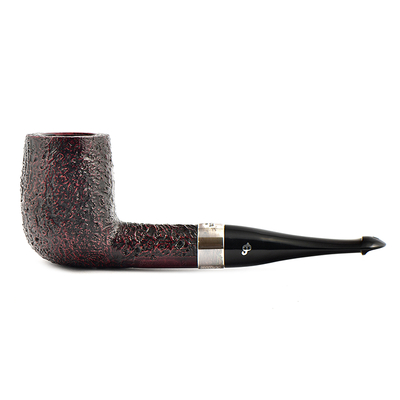 Курительная трубка Peterson Pub pipe Sandblast Billiard P-Lip, 9 мм вид 1