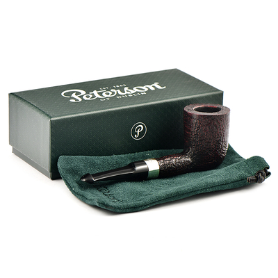 Курительная трубка Peterson Pub pipe Sandblast Dublin P-Lip, без фильтра вид 7