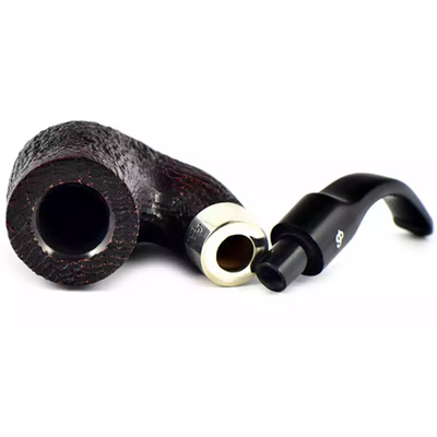 Курительная трубка Peterson Pub pipe Sandblast P-Lip, 9 мм вид 2