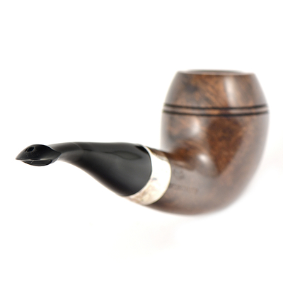Курительная трубка Peterson Sherlock Holmes - Dark Smooth - Deerstalker  P-Lip, без фильтра вид 6
