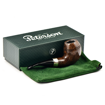 Курительная трубка Peterson Sherlock Holmes - Dark Smooth - Deerstalker  P-Lip, без фильтра вид 7