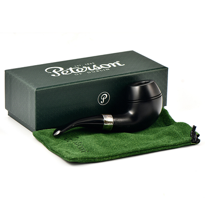 Курительная трубка Peterson Sherlock Holmes - Ebony, без фильтра вид 7