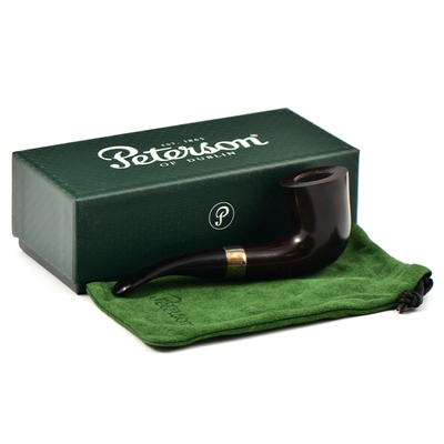 Курительная трубка Peterson Sherlock Holmes - Heritage - Mycroft P-Lip, без фильра вид 7