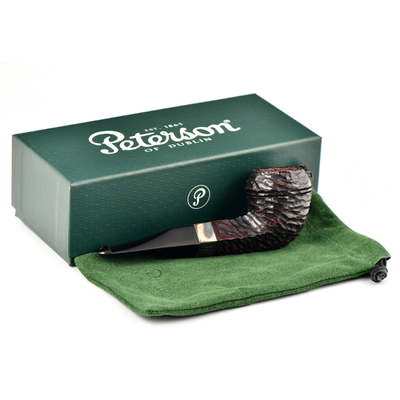 Курительная трубка Peterson Sherlock Holmes - Rustic - Baker Street P-Lip, без фильтра вид 7