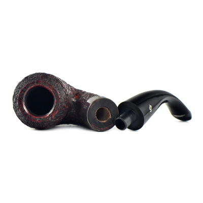 Курительная трубка Peterson Sherlock Holmes Rustic Baskerville P-Lip 9 мм вид 6