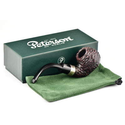 Курительная трубка Peterson Sherlock Holmes Rustic Lestrade P-Lip, без фильтра вид 7