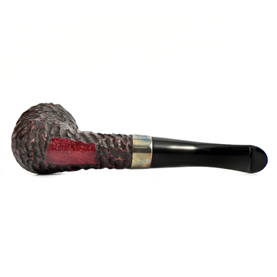 Курительная трубка Peterson Sherlock Holmes Rustic Mycroft P-Lip, без фильтра вид 5