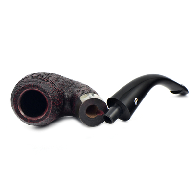 Курительная трубка Peterson Sherlock Holmes SandBlast Baskerville P-Lip, 9 мм вид 6