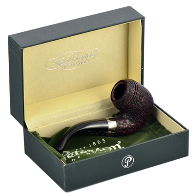 Курительная трубка Peterson Sherlock Holmes SandBlast Baskerville P-Lip, 9 мм вид 7