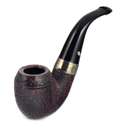 Курительная трубка Peterson Sherlock Holmes SandBlast Baskerville P-Lip, 9 мм вид 2