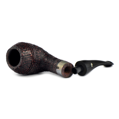 Курительная трубка Peterson Sherlock Holmes Sandblast Deerstalker P-Lip 9 мм вид 6