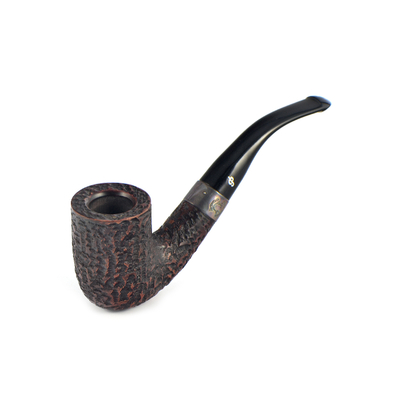 Курительная трубка Peterson Sherlock Holmes Sandblast Rathbone P-Lip 9 мм вид 2