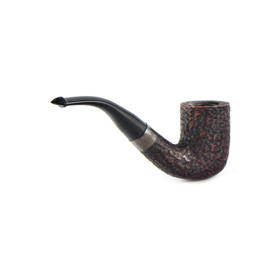 Курительная трубка Peterson Sherlock Holmes Sandblast Rathbone P-Lip 9 мм вид 3