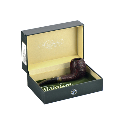 Курительная трубка Peterson Sherlock Holmes Sandblast Strand P-Lip 9 мм вид 7