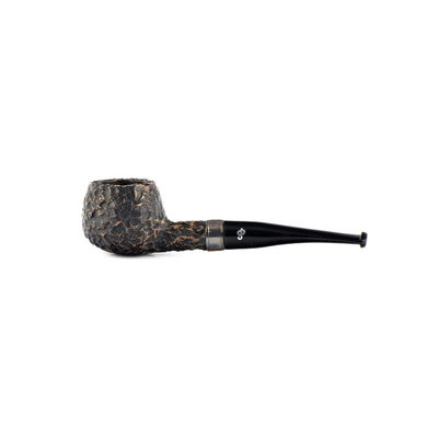 Курительная трубка Peterson Short Rusticated 406, без фильтра вид 1