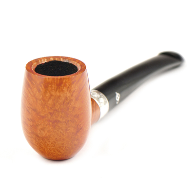 Курительная трубка Peterson Speciality Pipes - Barrel - Natural Silver Mounted P-Lip, без фильтра вид 6
