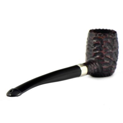 Курительная трубка Peterson Speciality Pipes - Barrel - Rustic Nickel Mounted P-Lip, без фильтра вид 4