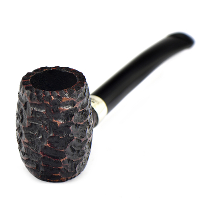 Курительная трубка Peterson Speciality Pipes - Barrel - Rustic Nickel Mounted P-Lip, без фильтра вид 3