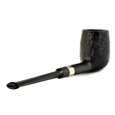 Курительная трубка Peterson Speciality Pipes - Billiard - Sanblasted Nickel Mounted, без фильтра вид 3