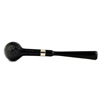 Курительная трубка Peterson Speciality Pipes - Billiard - Sanblasted Nickel Mounted, без фильтра вид 4