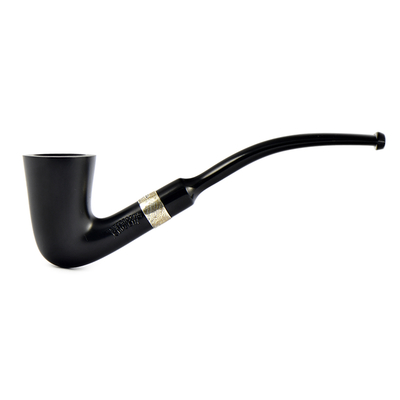 Курительная трубка Peterson Speciality Pipes - Calabash - Ebony Silver Mounted, без фильтра вид 1