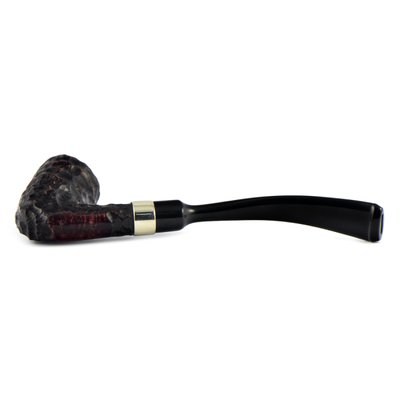 Курительная трубка Peterson Speciality Pipes Rustic Nickel Mounted Calabash , без фильтра вид 3