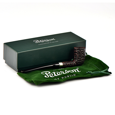 Курительная трубка Peterson Speciality Pipes - Dublin - Rustic Nickel Mounted, без фильтра вид 7
