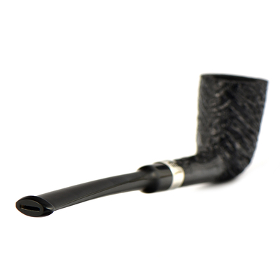Курительная трубка Peterson Speciality Pipes - Dublin - Sanblasted Nickel Mounted, без фильтра вид 5