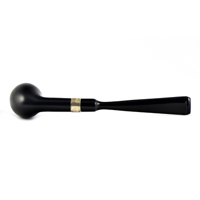 Курительная трубка Peterson Speciality Pipes - Belgique - Ebony Silver Mounted, без фильтра вид 7