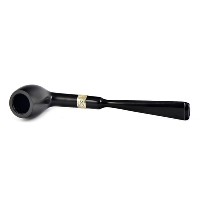 Курительная трубка Peterson Speciality Pipes - Belgique - Ebony Silver Mounted, без фильтра вид 5