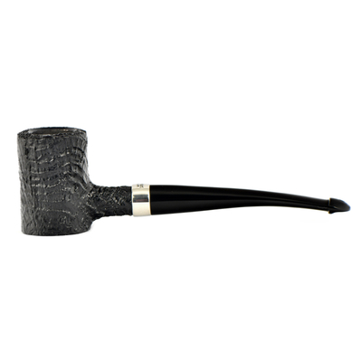 Курительная трубка Peterson Speciality Pipes SandBlast Nickel Mounted Tankard P-Lip, без фильтра вид 1