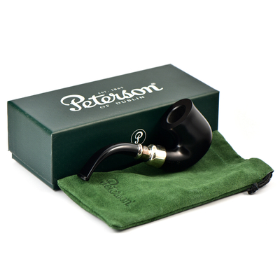 Курительная трубка Peterson Spigot - Ebony 005, 9 мм вид 7