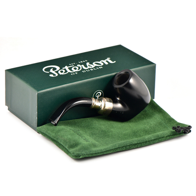 Курительная трубка Peterson Spigot - Ebony 306, 9 мм вид 7