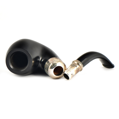 Курительная трубка Peterson Spigot - Ebony 306, 9 мм вид 2