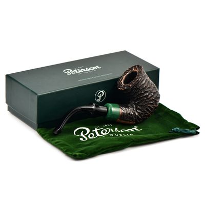 Курительная трубка Peterson St. Patricks Day 2024 Rustic XL315 P-Lip 9 мм. вид 7