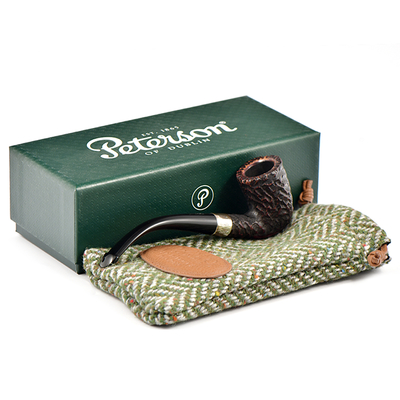 Курительная трубка Peterson St. Patricks Day 2025 - Rustic 128 P-Lip, без фильтра вид 7