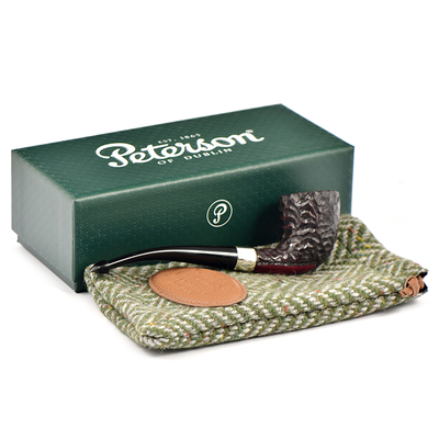 Курительная трубка Peterson St. Patricks Day 2025 - Rustic 129 P-Lip, без фильтра вид 7