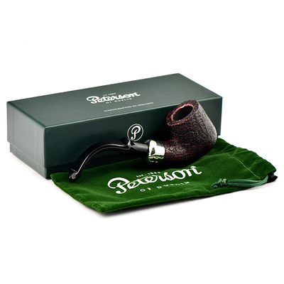 Курительная трубка Peterson Standard System - SandBlast - 301 P-lip, без фильтра вид 6